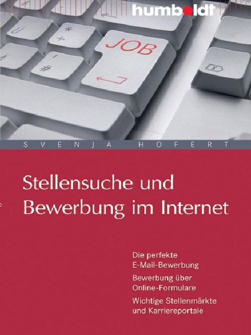 Upplýsingar um Stellensuche und Bewerbung im Internet eftir Svenja Hofert - Biðlisti